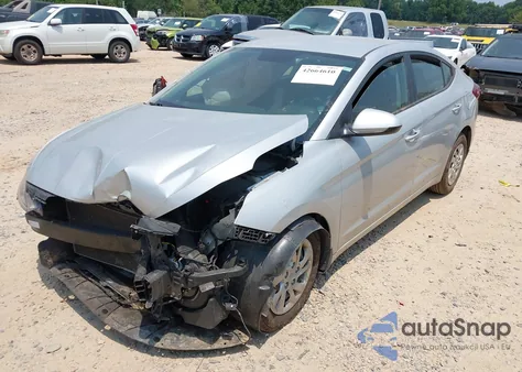2019 Hyundai Elantra Se from USA, damaged, VIN 5NPD74LF8KH487393
